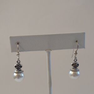 Brighton Alcazar Pearl Drop French Wire Earrings